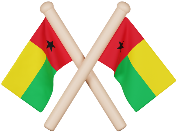 Guinea-Bissau Flag  3D Icon
