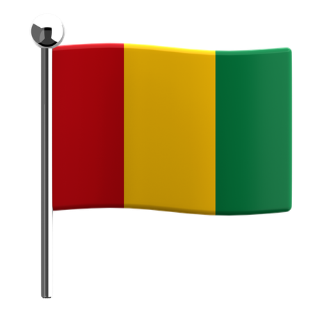 Guinée  3D Icon