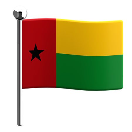 Guinée-Bissau  3D Icon