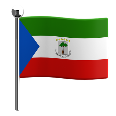 Guinée Équatoriale  3D Icon