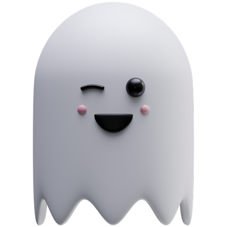 Guiño fantasma  3D Icon