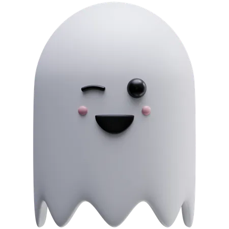 Guiño fantasma  3D Icon