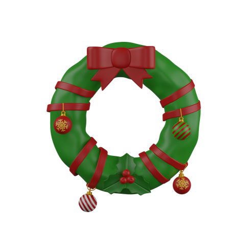 Guirlanda de natal  3D Icon