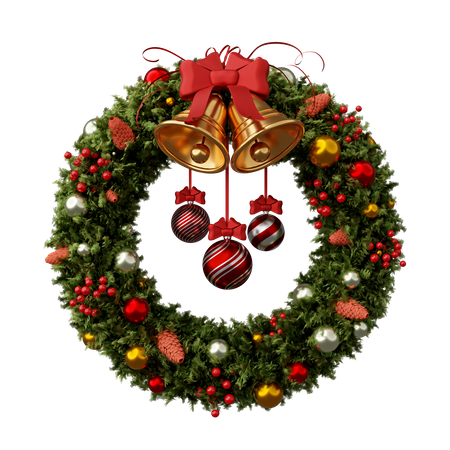 Guirlanda de natal  3D Icon