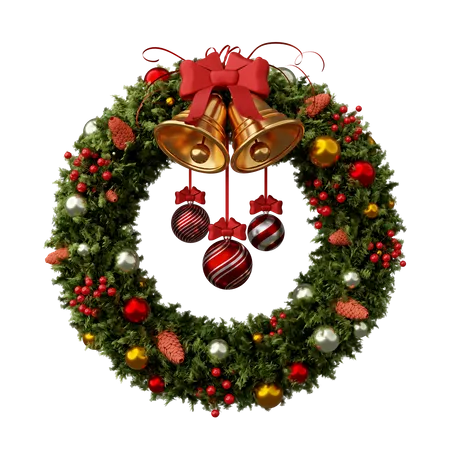 Guirlanda de natal  3D Icon