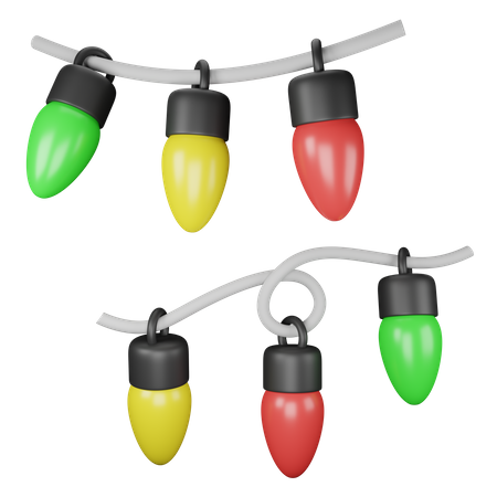 Guirlande lumineuse  3D Icon