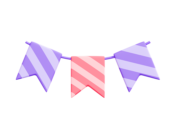Guirnalda  3D Icon