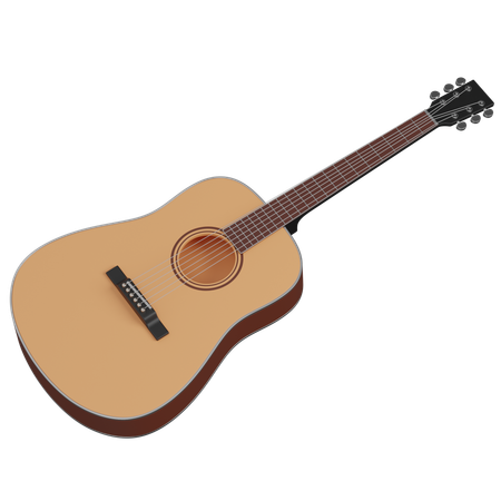 Guitar  3D Icon