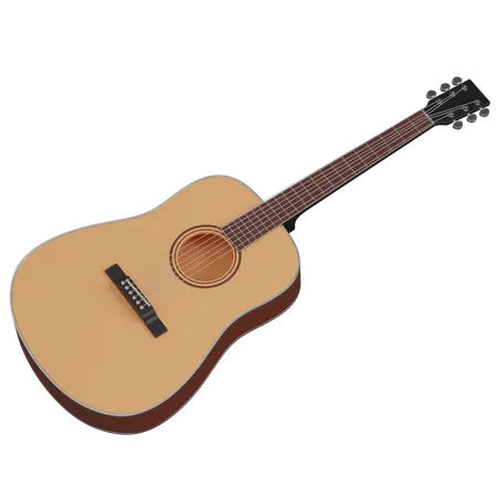 Guitar  3D Icon