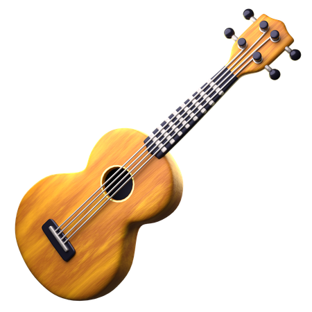 Guitar  3D Icon