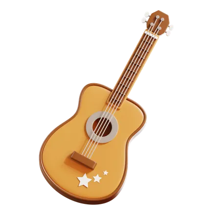 Guitar  3D Icon