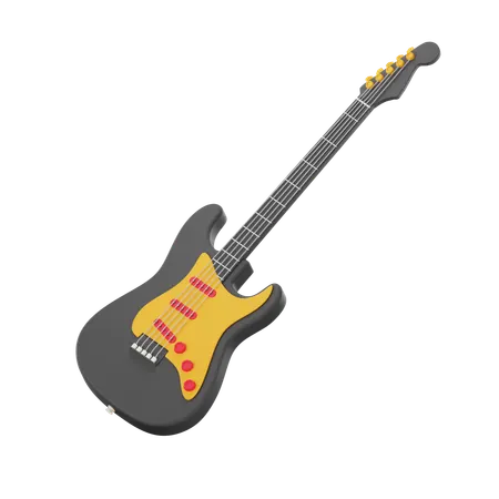 Guitar  3D Icon