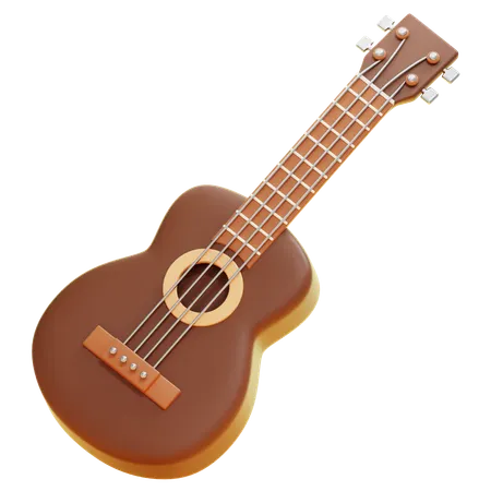 Guitar  3D Icon