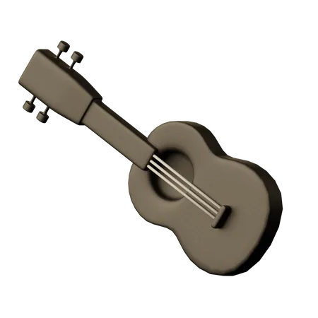 Guitar  3D Icon