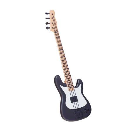 Guitar  3D Icon