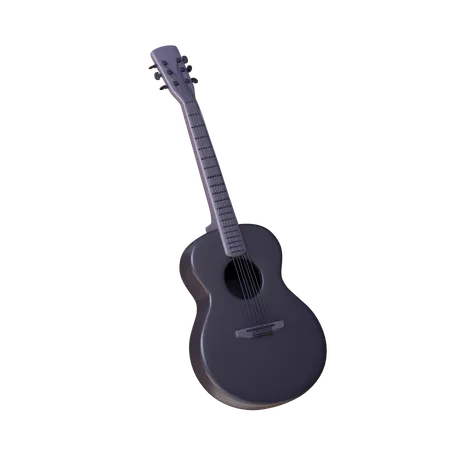 Guitar  3D Icon