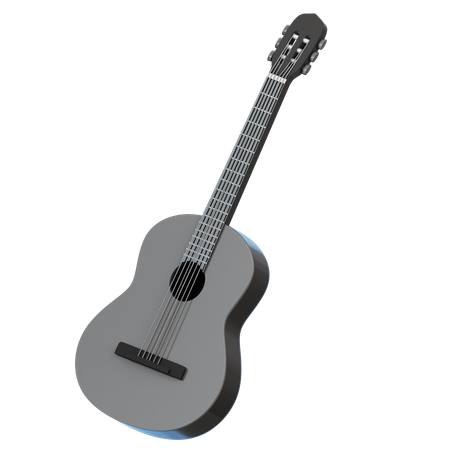 Guitar  3D Icon