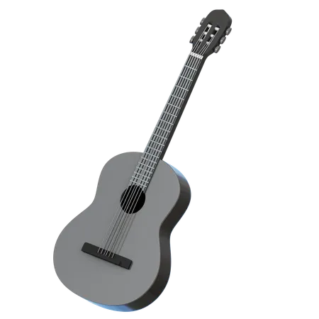Guitar  3D Icon