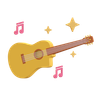 classical guitar 3d