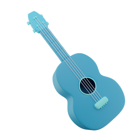 Guitar 3D Icon