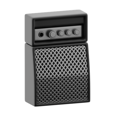 ギターアンプ  3D Icon