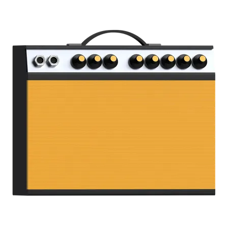 Guitar Amplifier  3D Icon