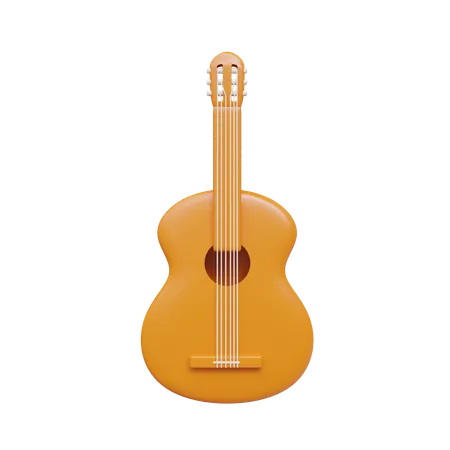 Guitare  3D Icon