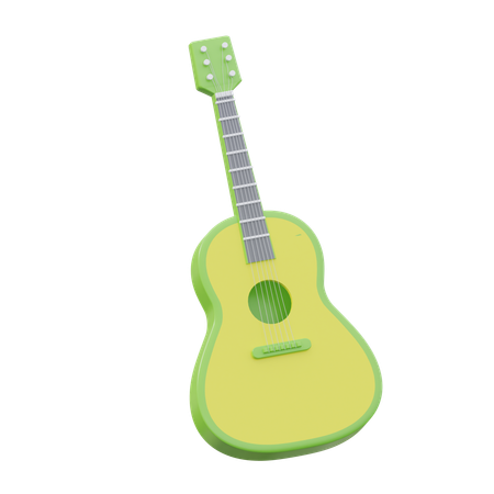 Guitare  3D Icon