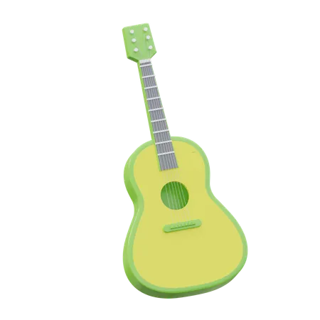 Guitare  3D Icon