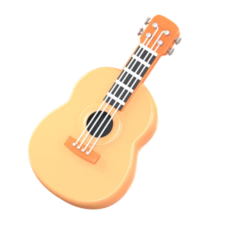 Guitare  3D Icon