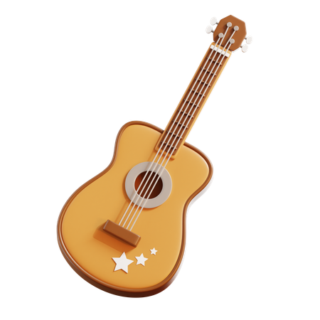 Guitare  3D Icon