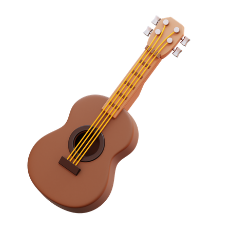 Guitare  3D Icon