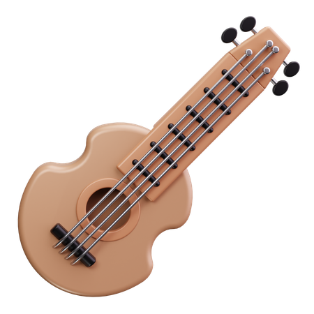 Guitare  3D Icon