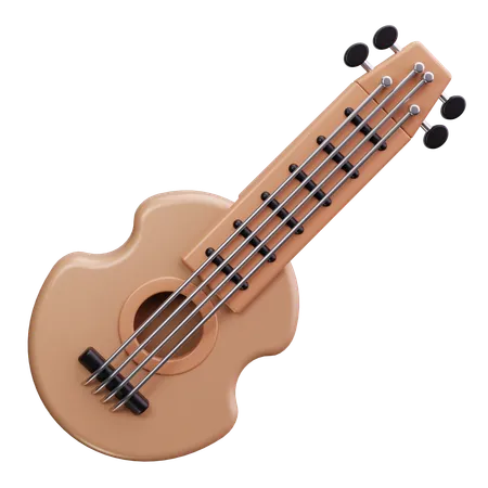 Guitare  3D Icon