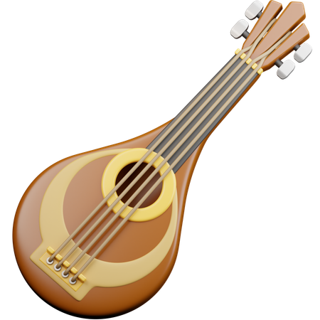 Guitare  3D Icon