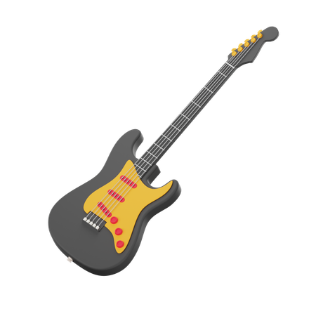 Guitare  3D Icon