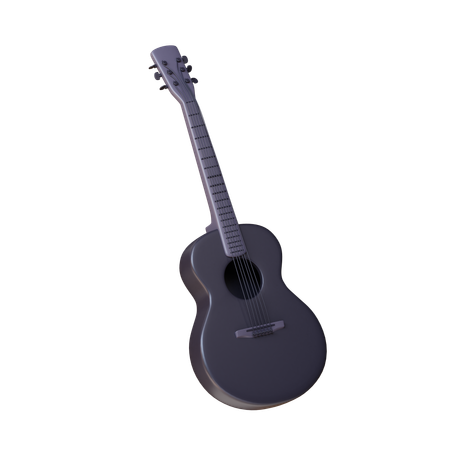 Guitare  3D Icon