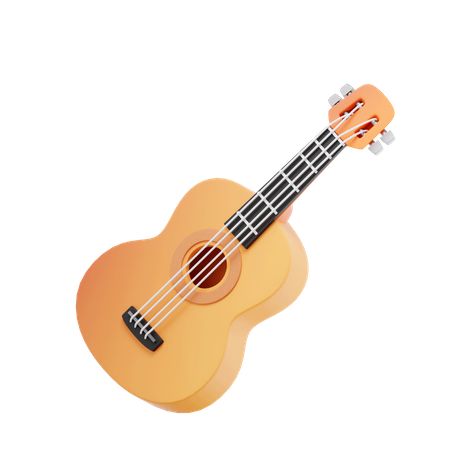 Guitare  3D Icon