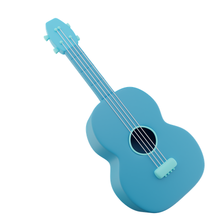 Guitare  3D Icon