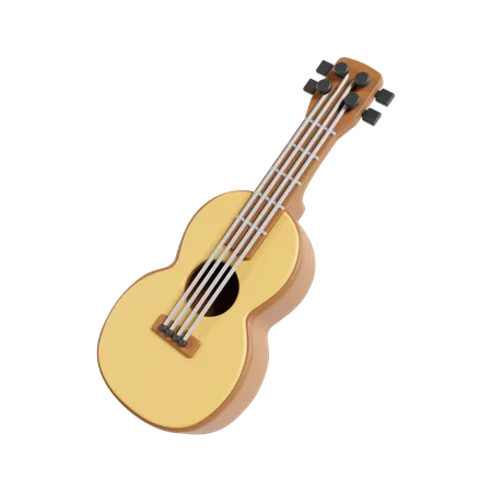 Guitare  3D Icon