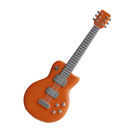 Guitare  3D Icon