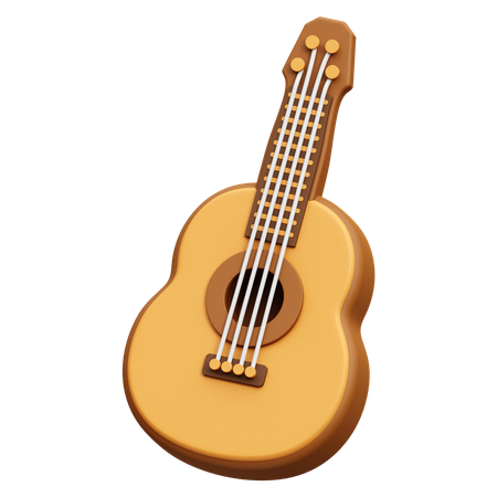 Guitare  3D Icon