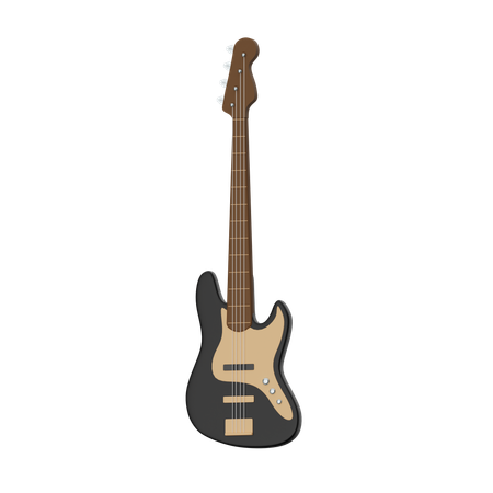 Guitare basse  3D Icon