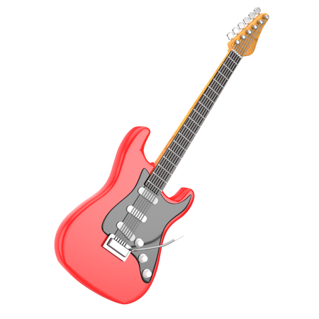 Guitare électrique  3D Icon