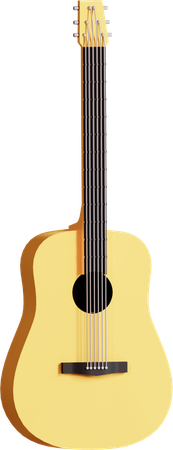 Guitarra  3D Icon