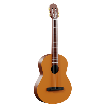 Guitarra  3D Icon