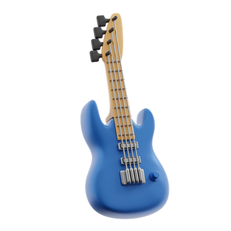 Guitarra  3D Icon