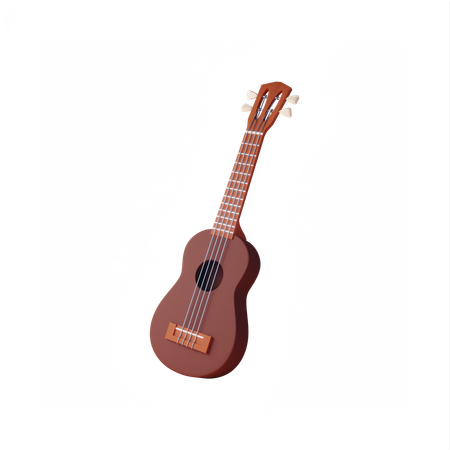 Guitarra  3D Icon