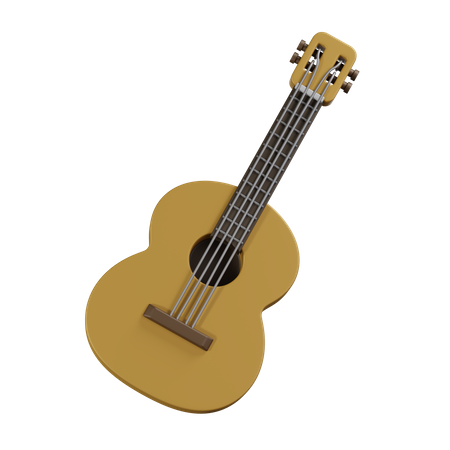 Guitarra  3D Icon