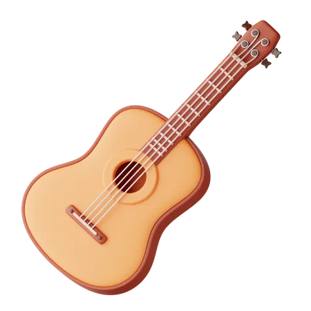 Guitarra  3D Icon